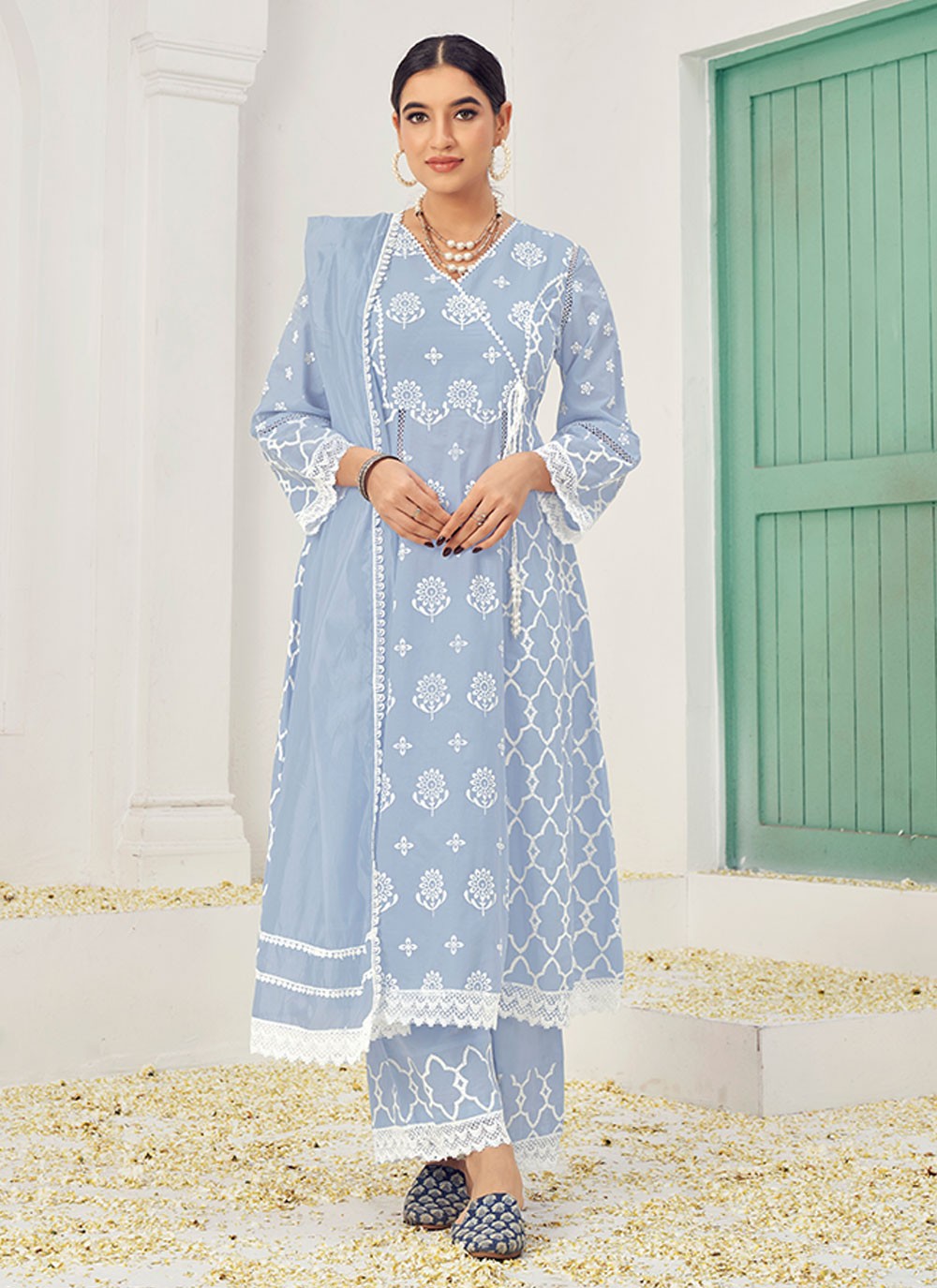 Cotton Salwar Suit - T2982