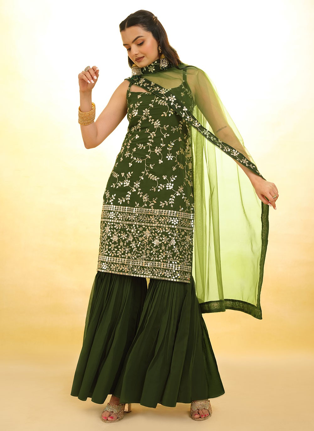 Georgette Salwar Suit - T2674