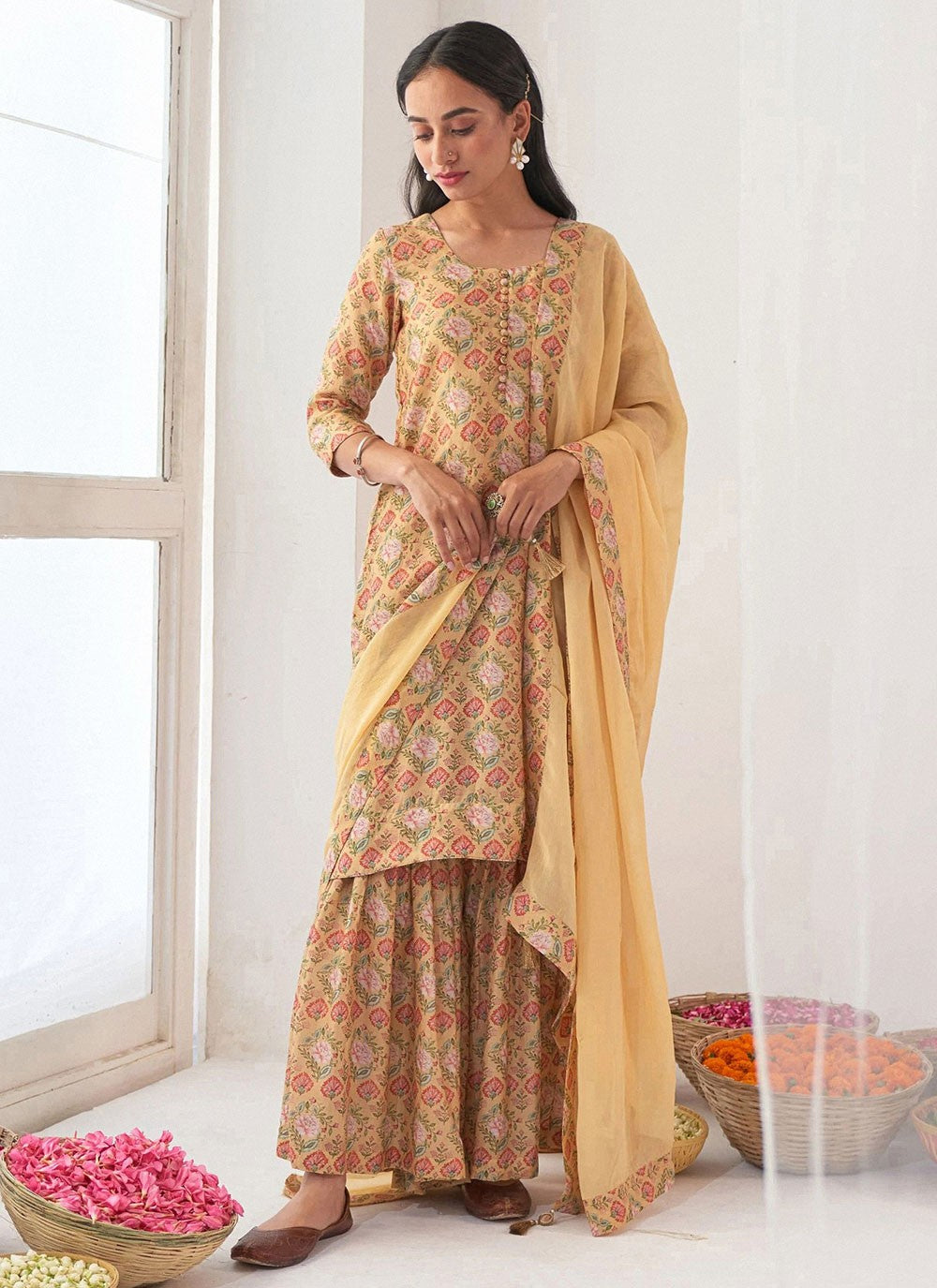 Muslin Salwar Suit - T855