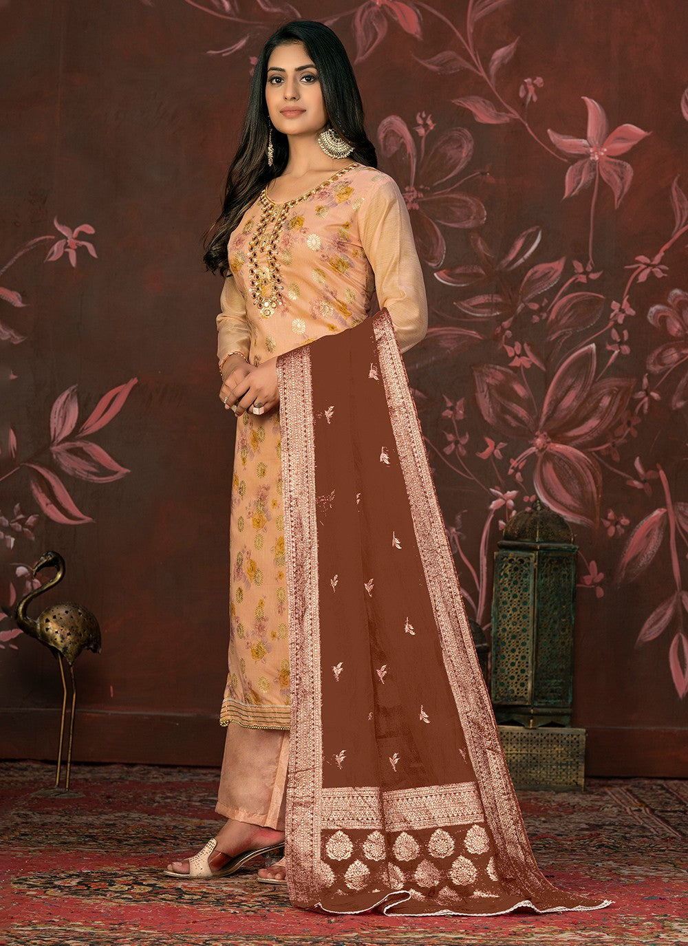 Organza Salwar Suit - T2018