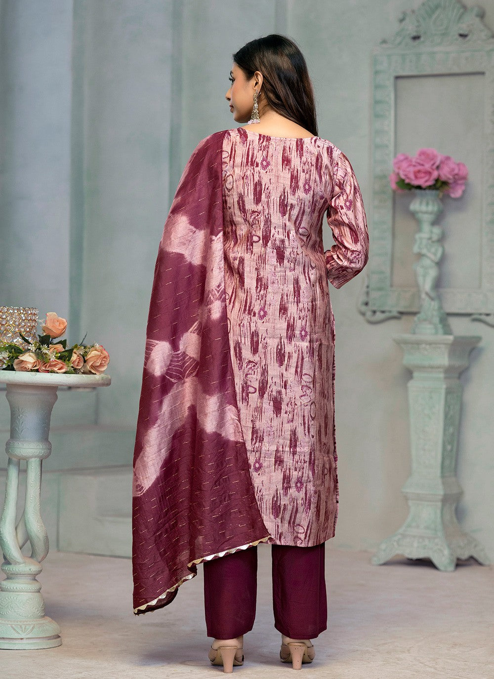 Cotton , Rayon Salwar Suit - T3074