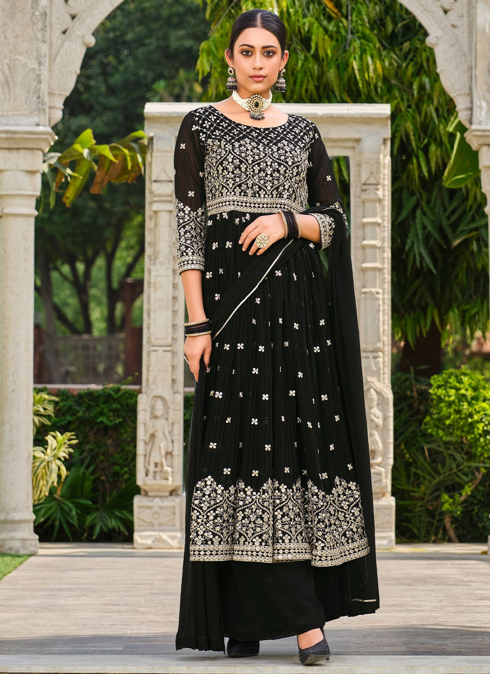 Georgette Salwar Suit - T1079