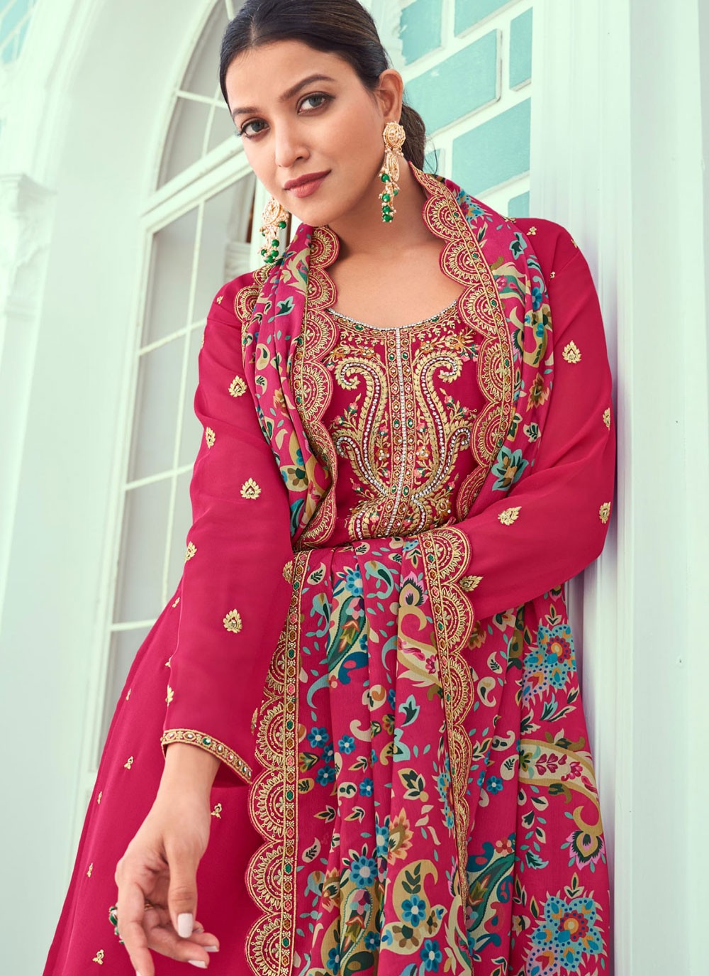 Georgette Salwar Suit - T3178