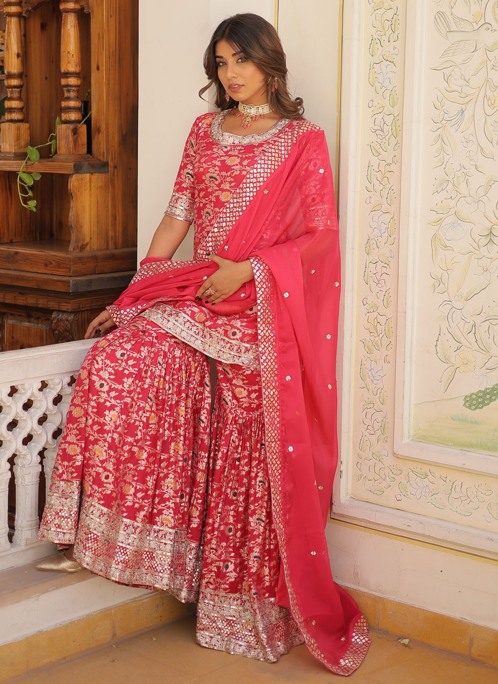 Viscose Salwar Suit - T2764