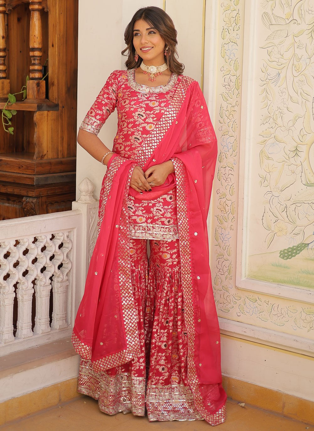 Viscose Salwar Suit - T2764