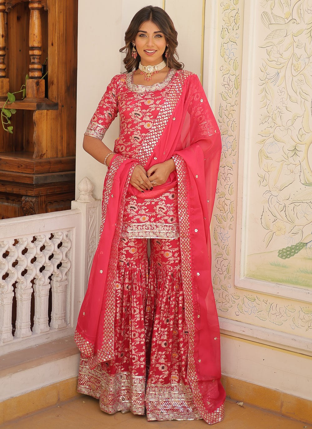 Viscose Salwar Suit - T2764