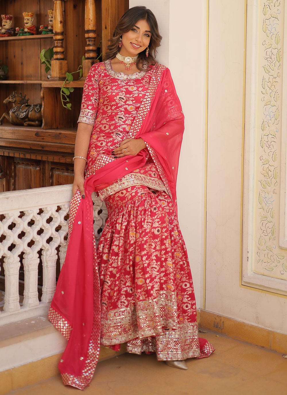 Viscose Salwar Suit - T2764