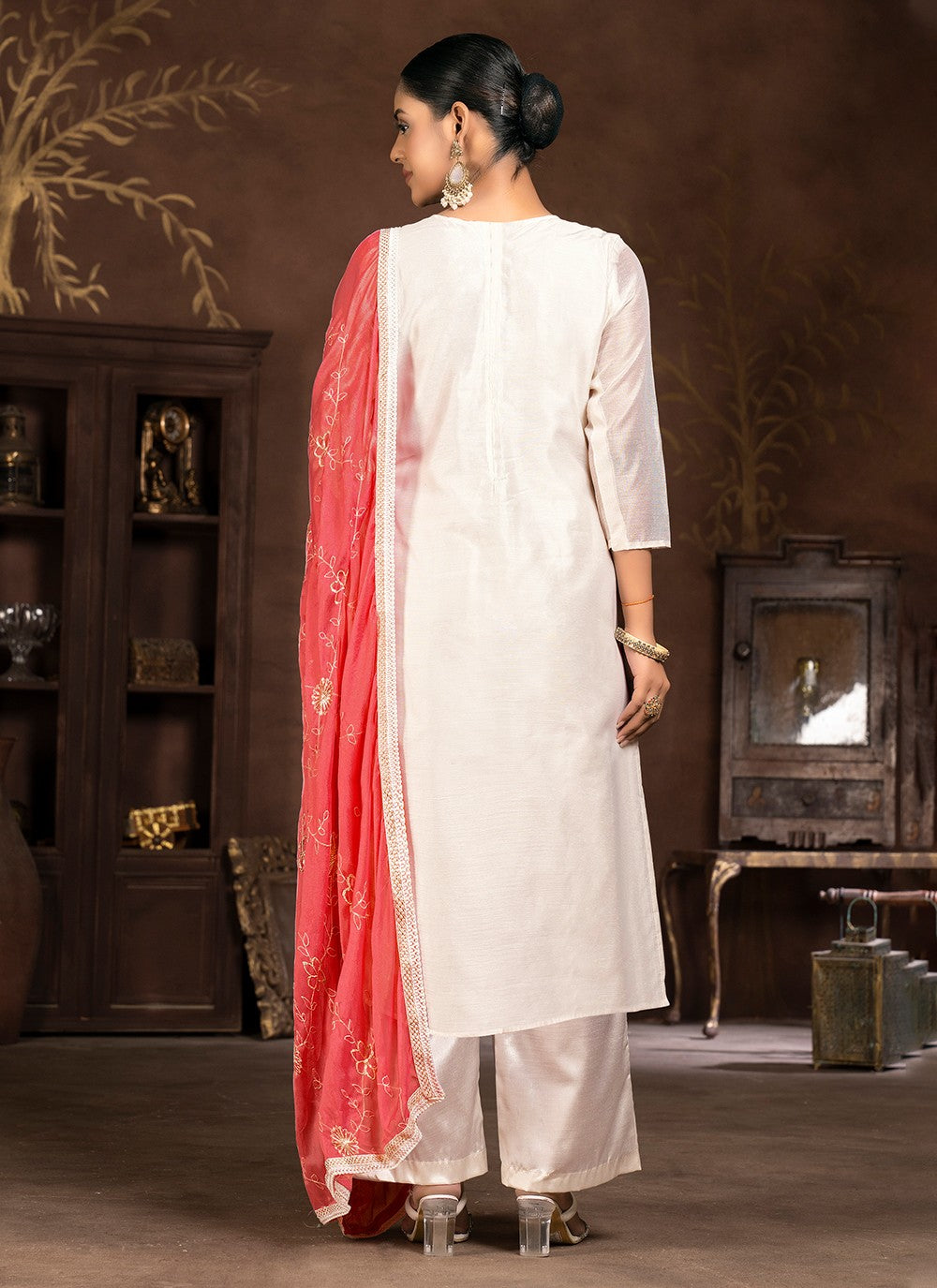 Organza Salwar Suit - T1978