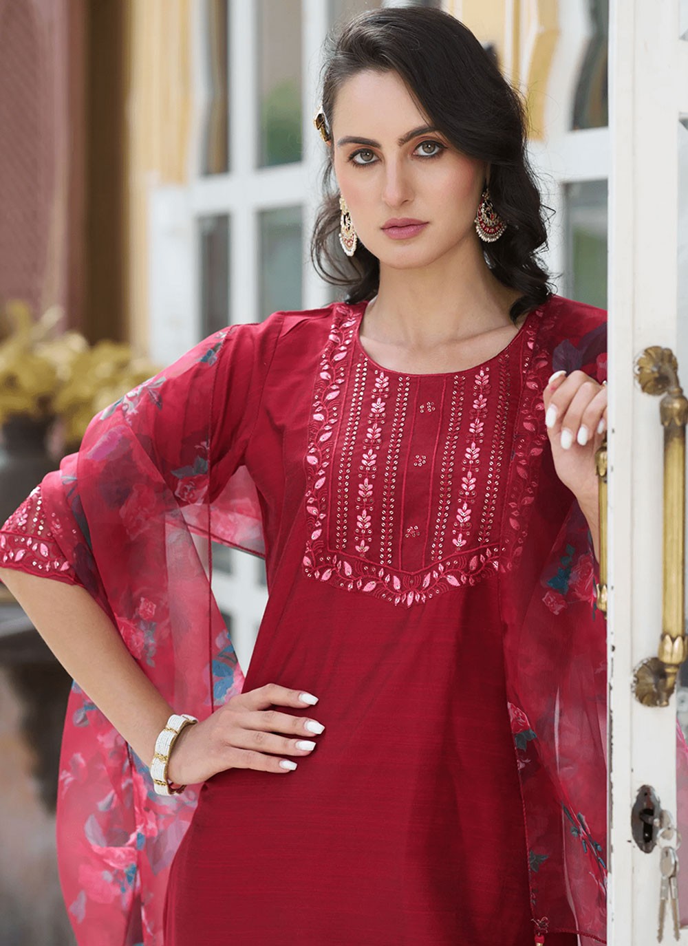 Cotton Silk Salwar Suit - T2896