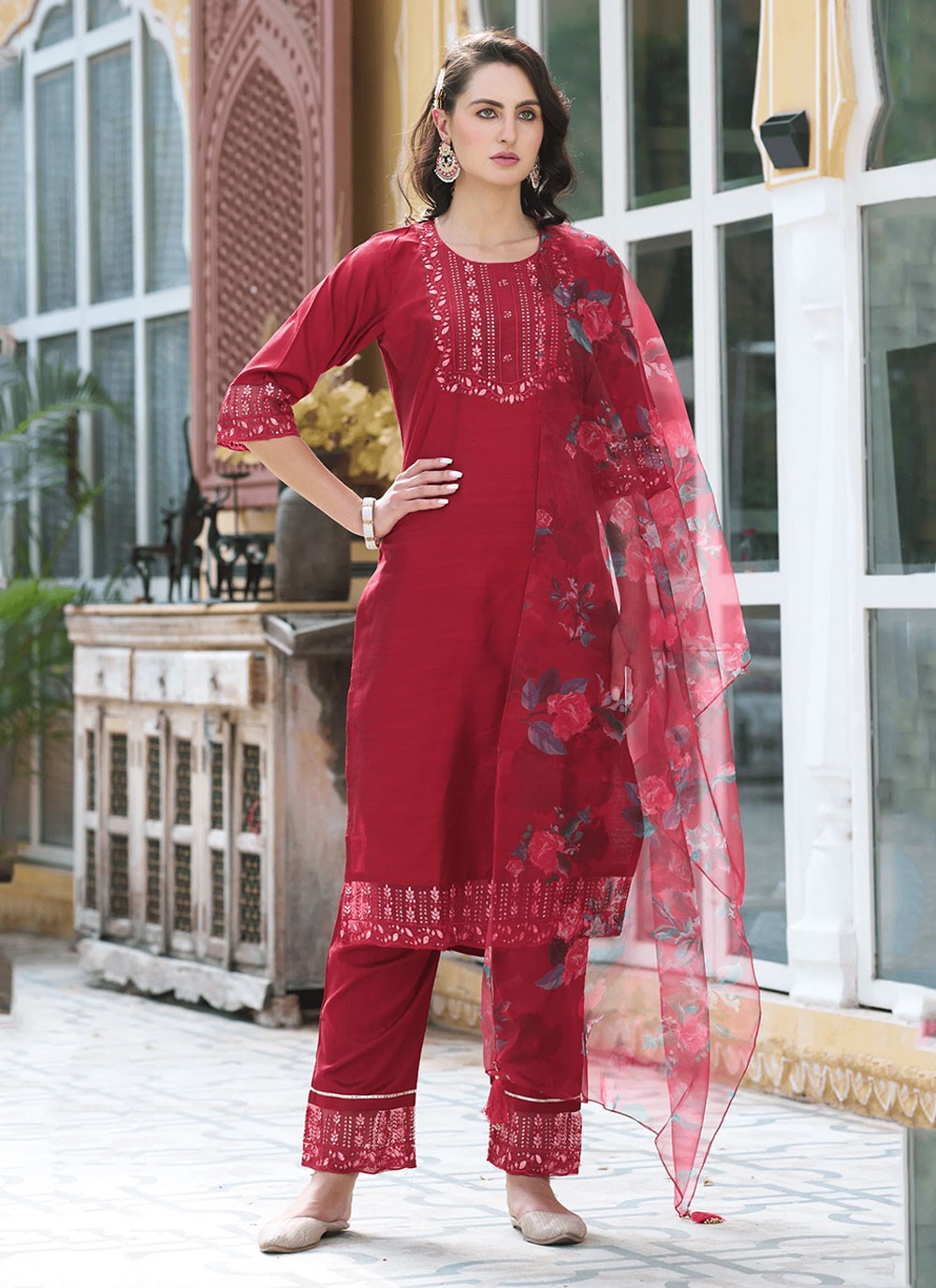 Cotton Silk Salwar Suit - T2896