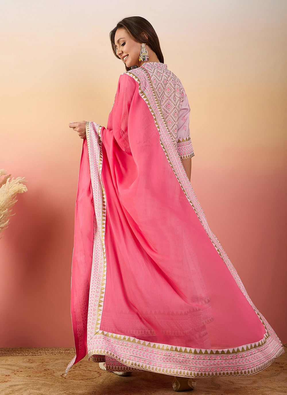 Silk Salwar Suit - T4033