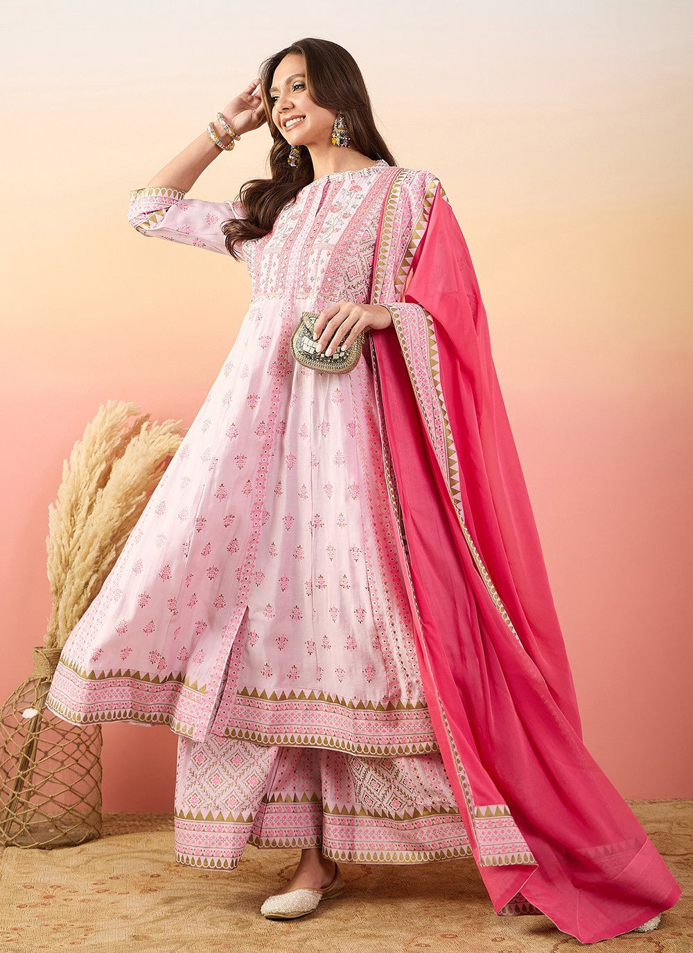 Silk Salwar Suit - T4033