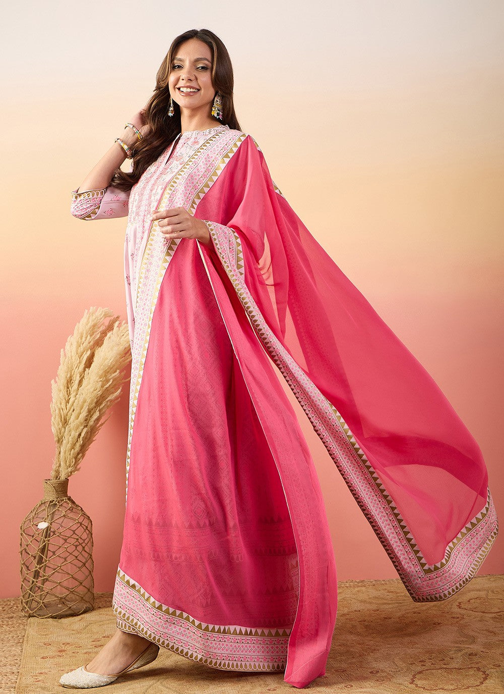 Silk Salwar Suit - T4033