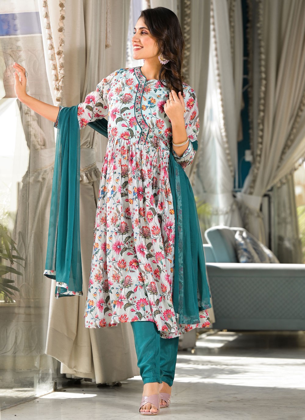 Georgette Salwar Suit - T2190