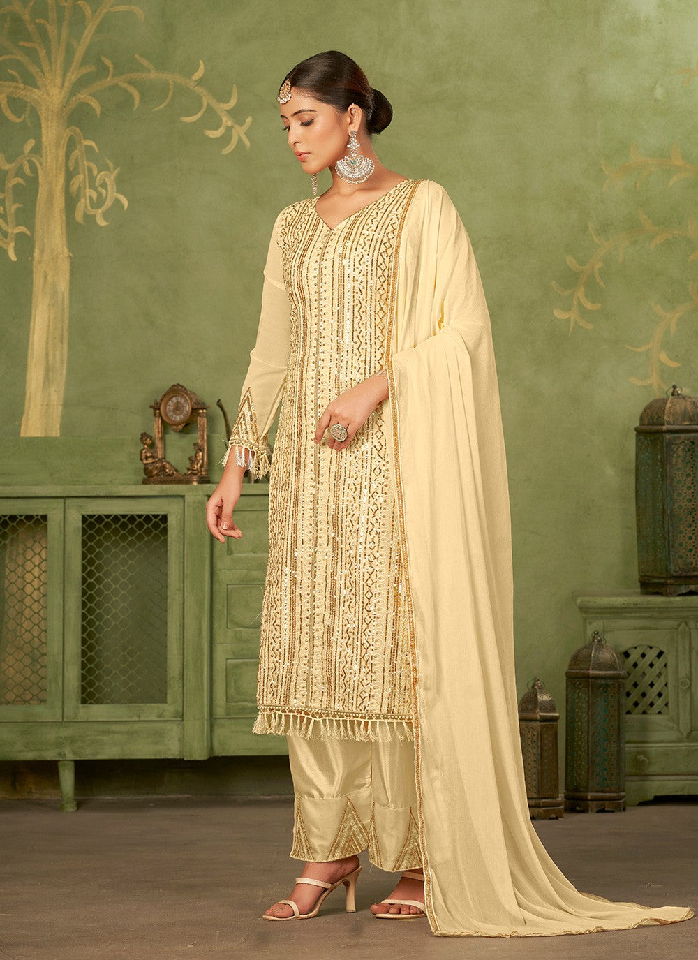 Georgette Salwar Suit - T2706