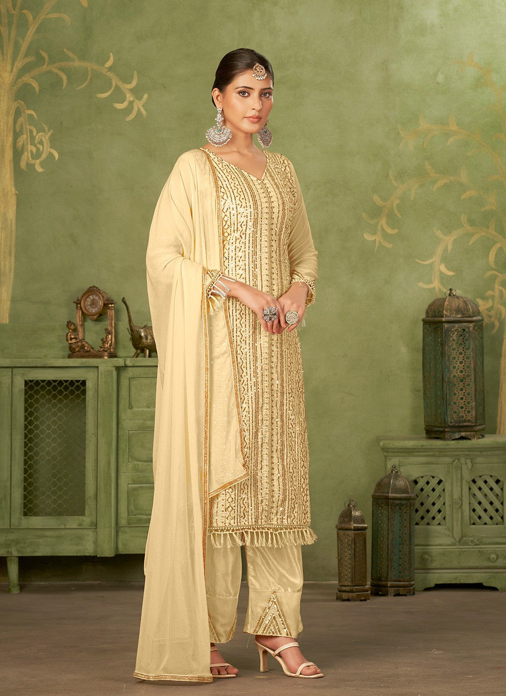 Georgette Salwar Suit - T2706