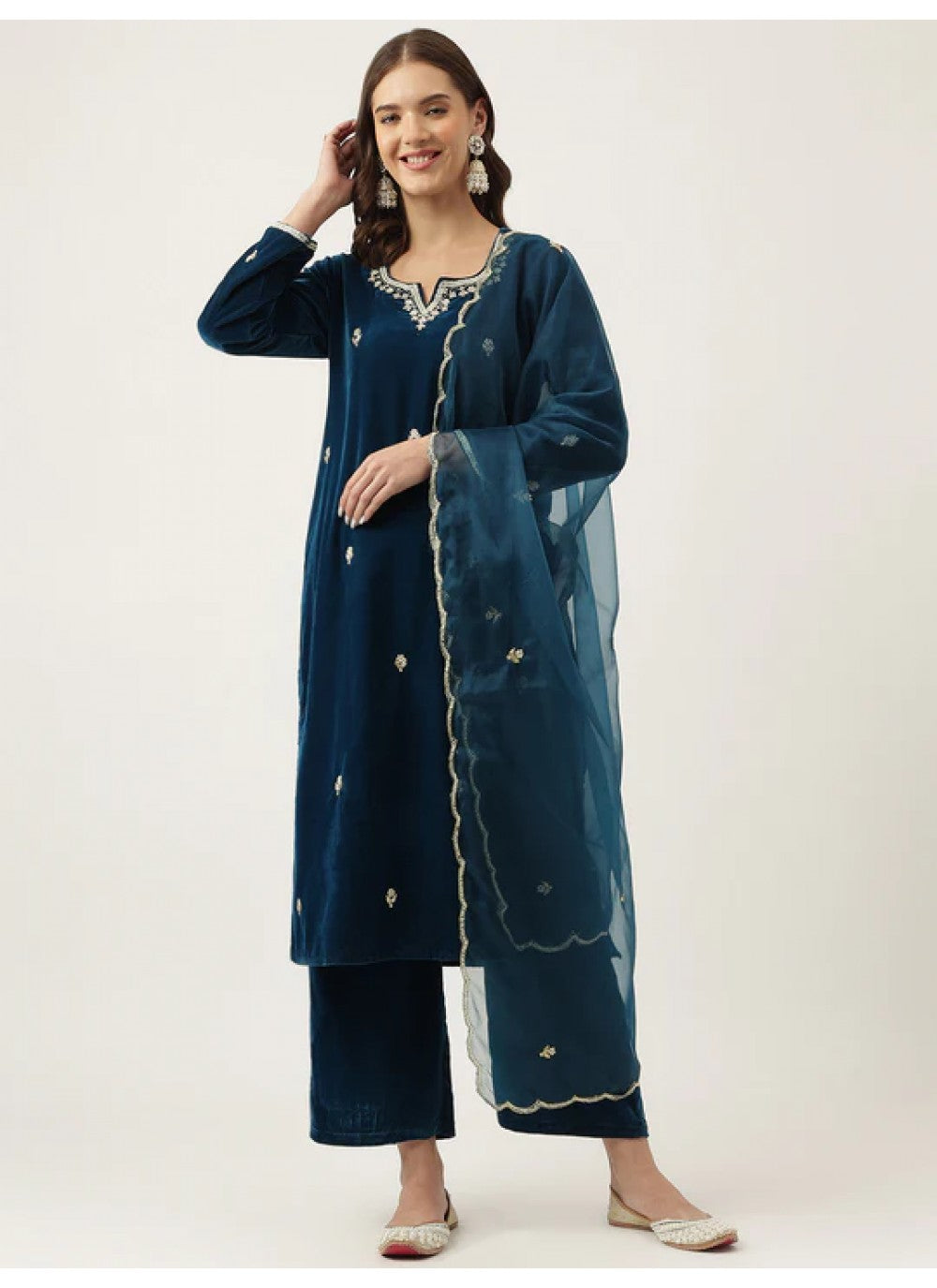 Velvet Salwar Suit - T2185