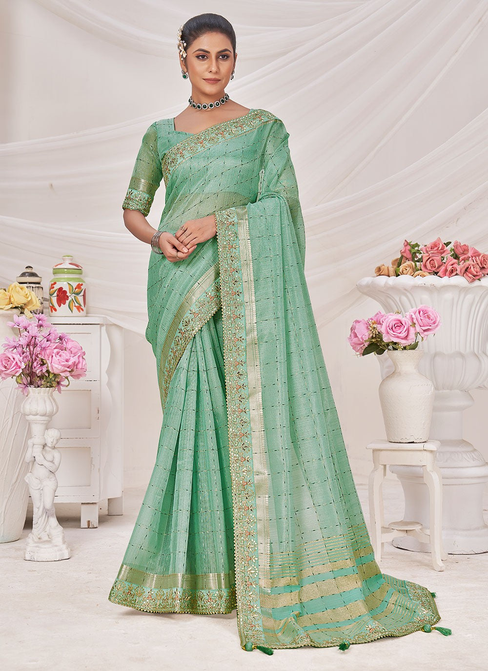 Classic Zari Banarasi Silk Saree - S6811