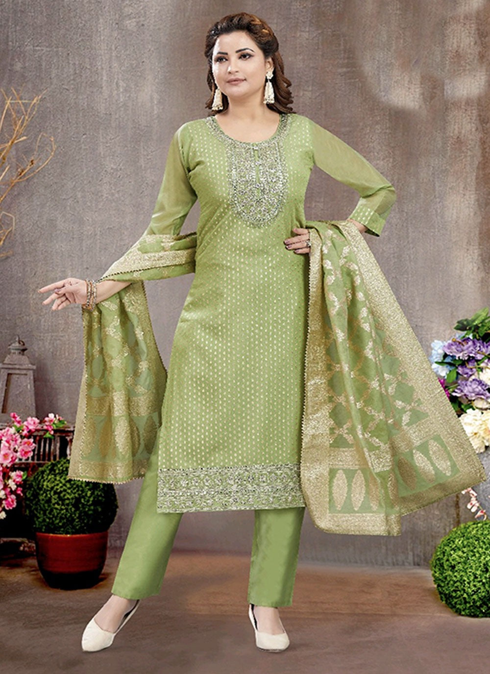 Georgette Salwar Suit - T2925