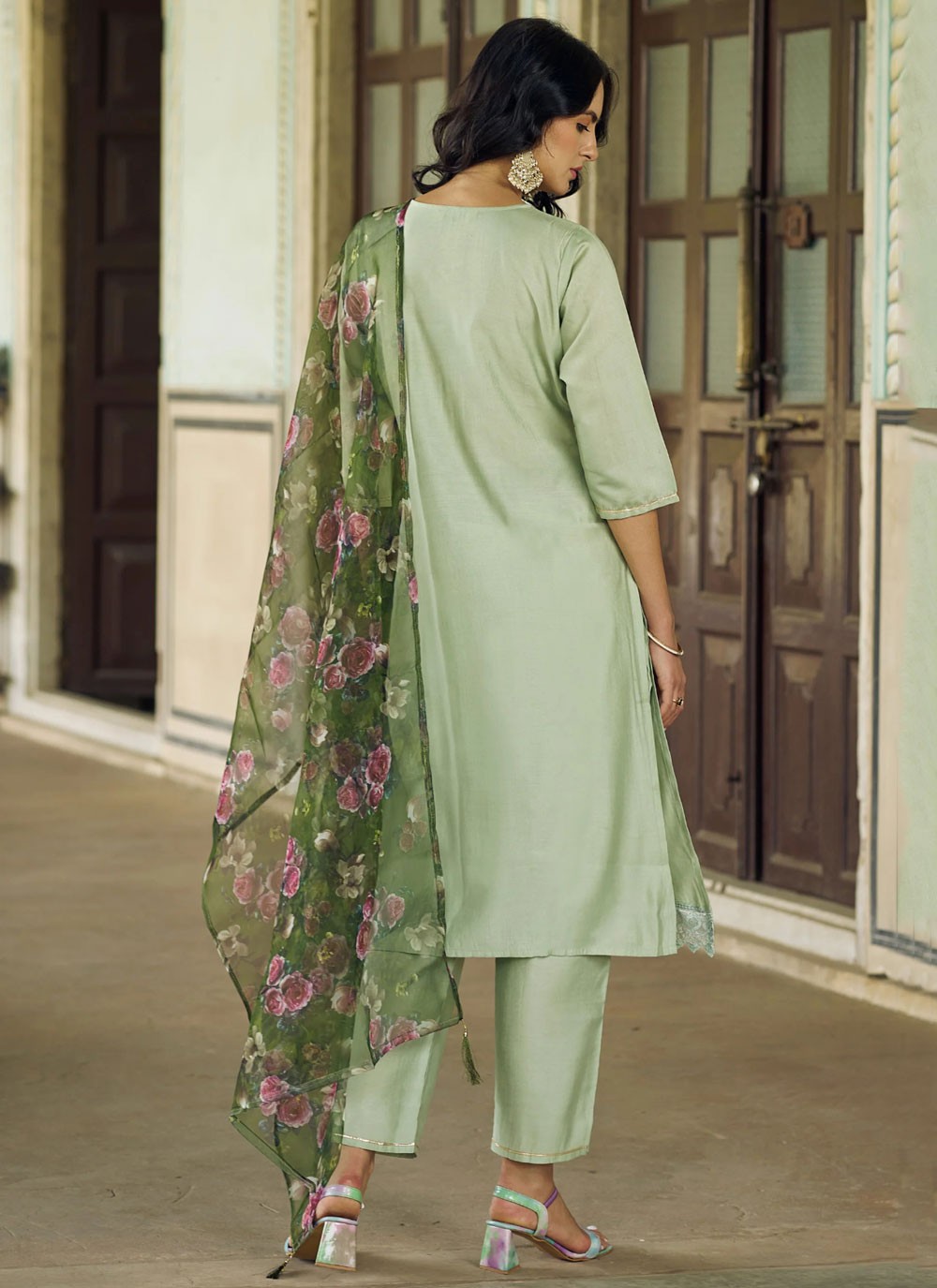 Rayon, Viscose Salwar Suit - T2791