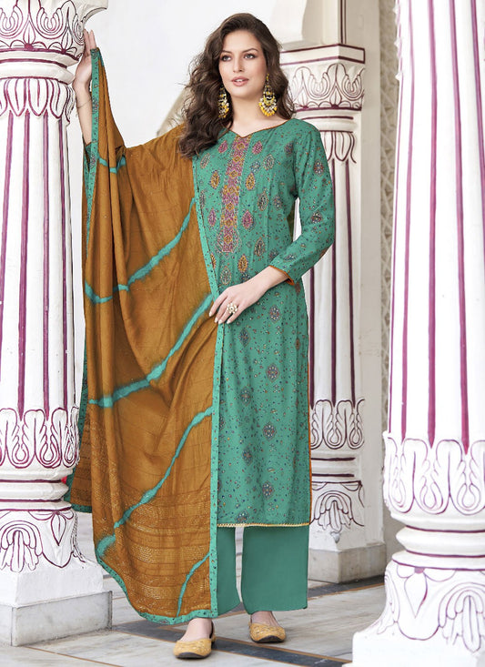 Viscose Salwar Suit - T2404