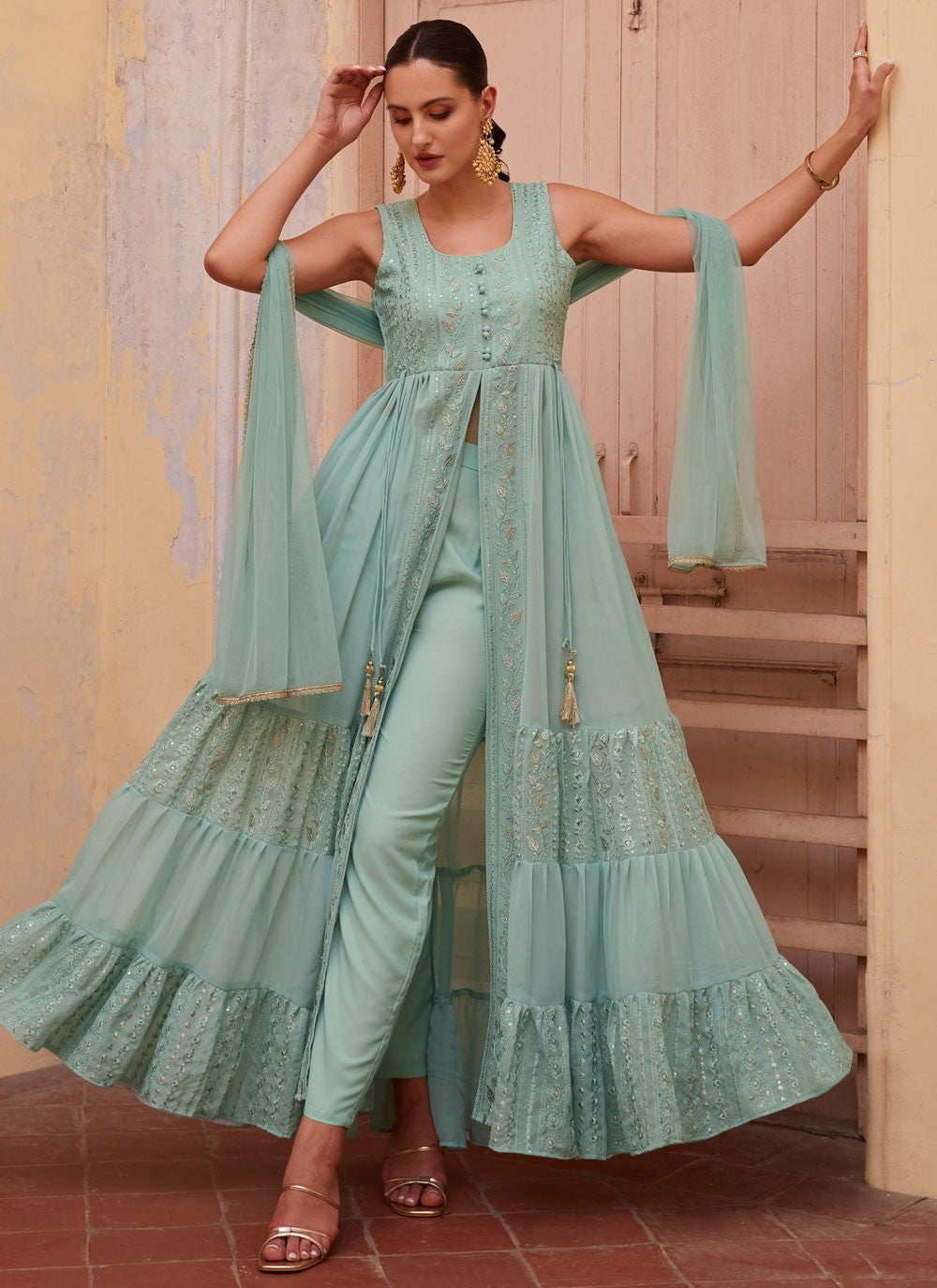 Georgette Salwar Suit - T2655