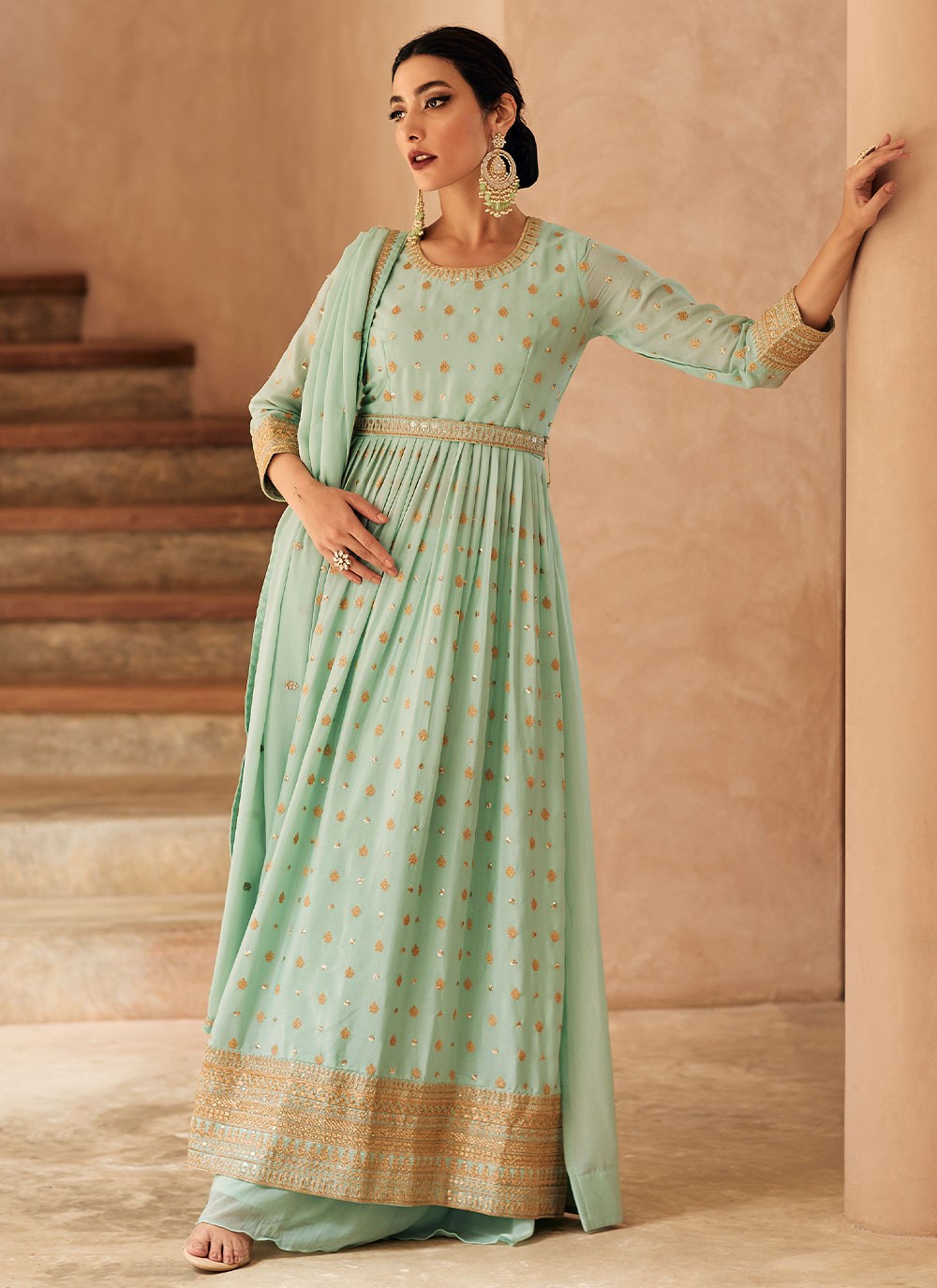 Chinon, Georgette Salwar Suit - T911