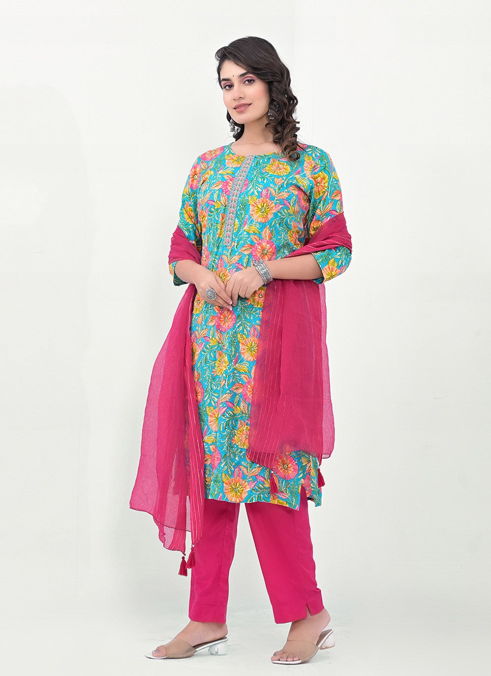 Cotton Pant Style Suit - T3022