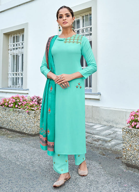 Rayon Salwar Suit - T833