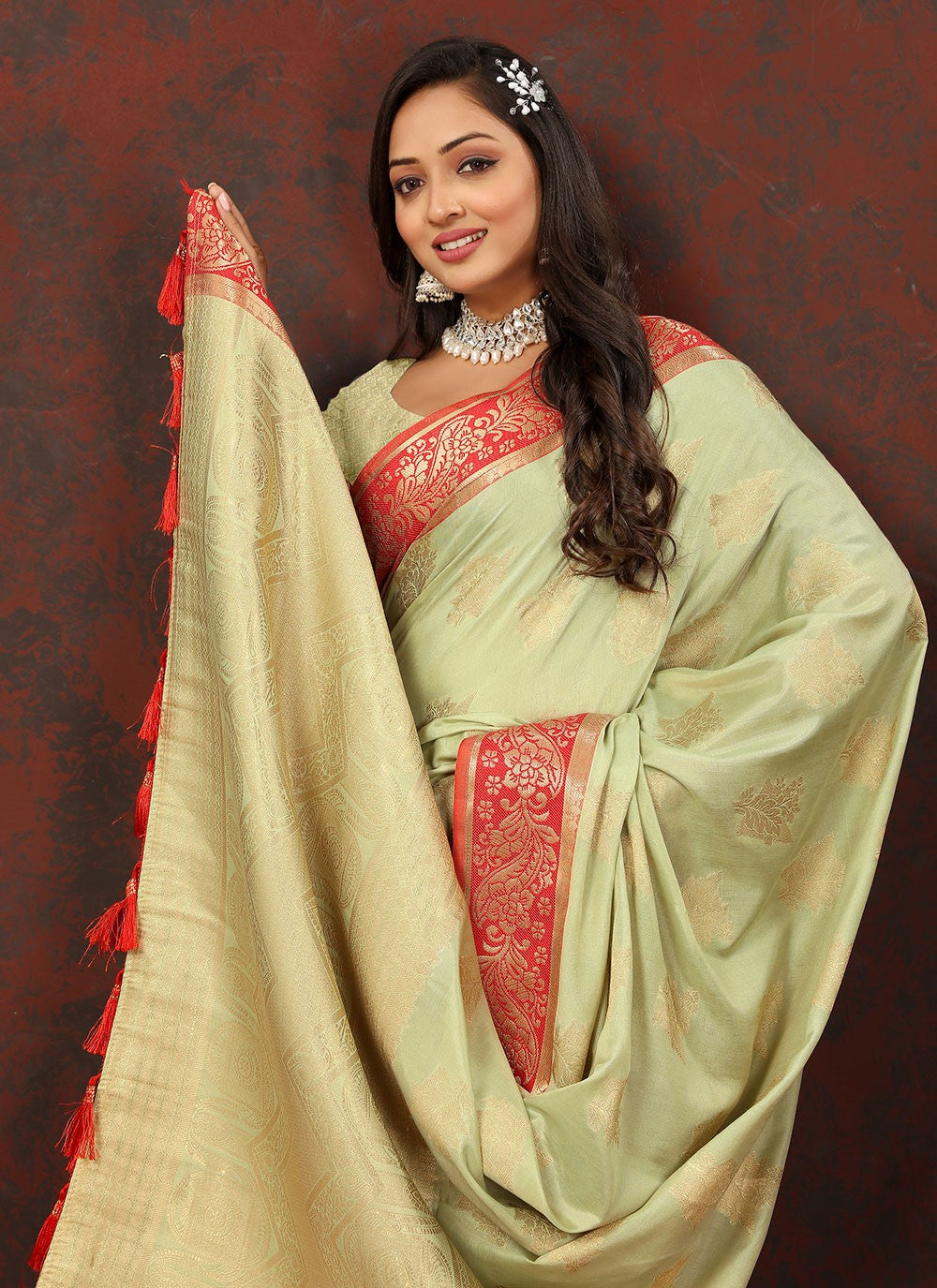 Classic Designer Soft Cotton Saree - S4848