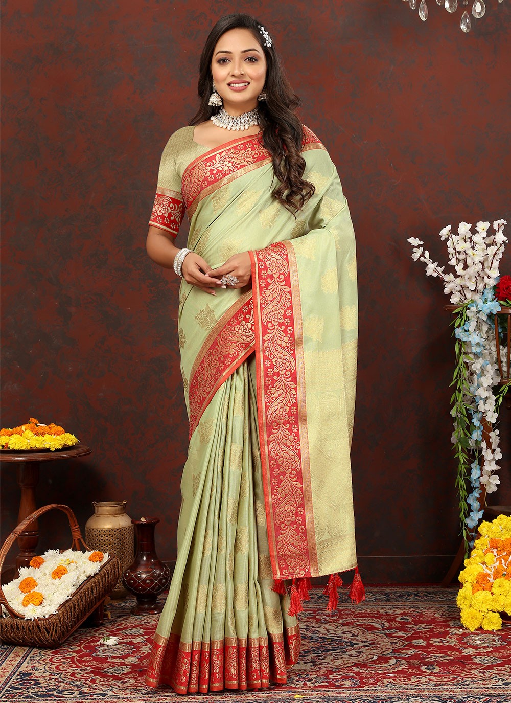 Classic Designer Soft Cotton Saree - S4848