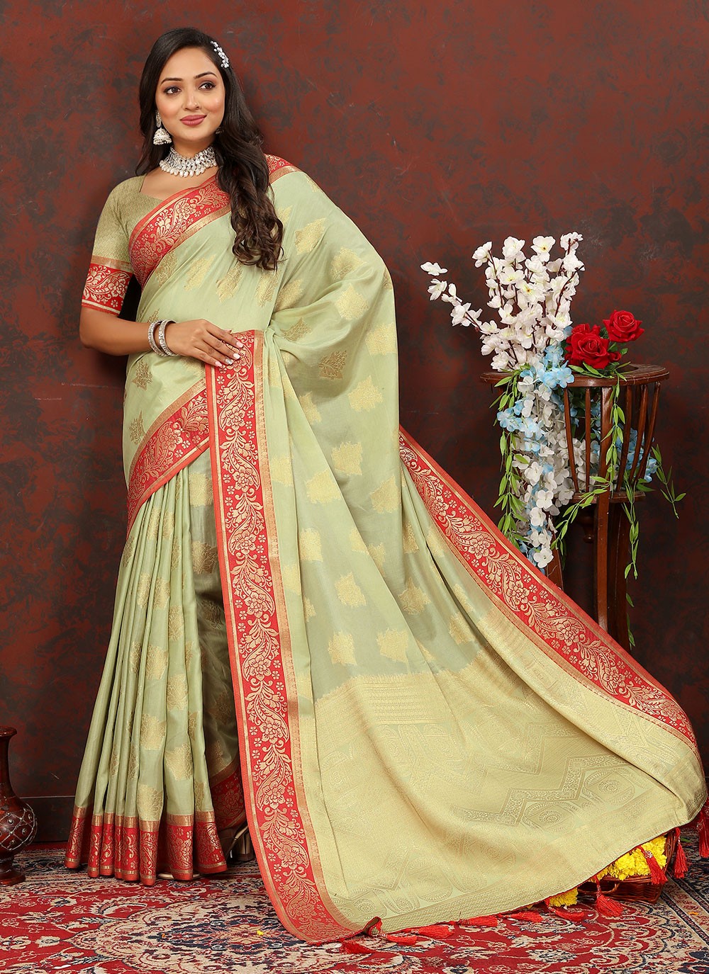 Classic Designer Soft Cotton Saree - S4848