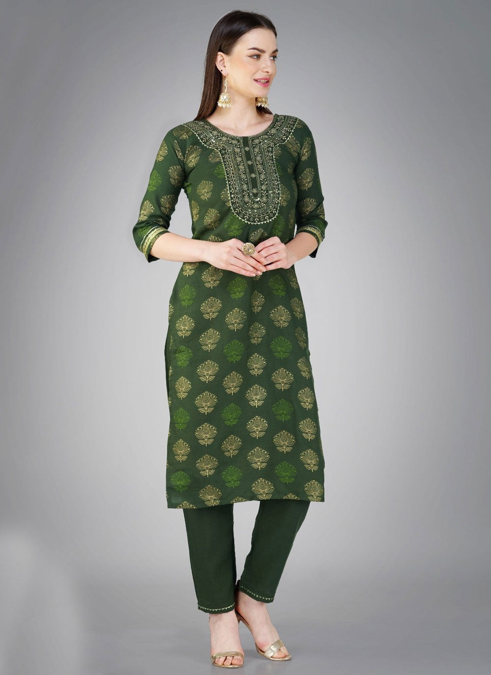 Cotton Salwar Suit - T1668