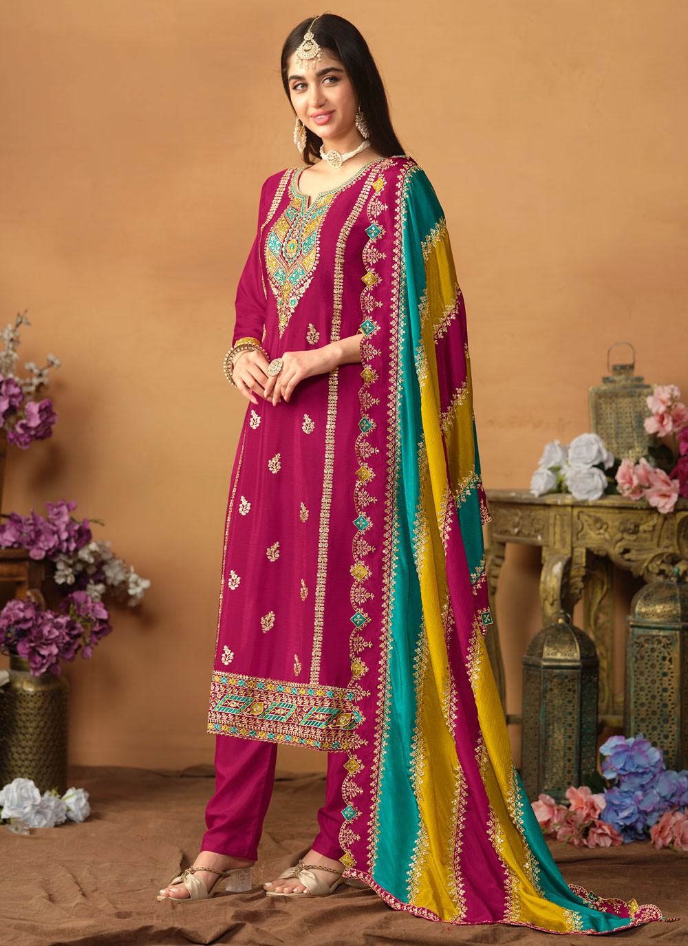 Chinon Salwar Suit - T2524