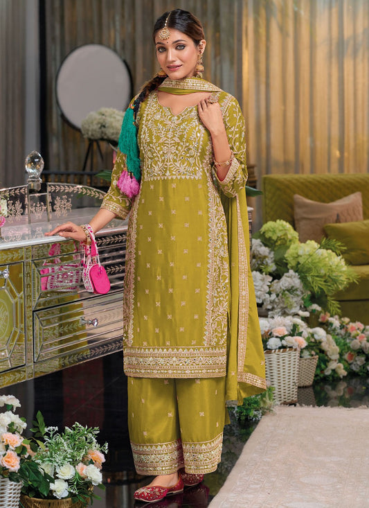 Chinon Salwar Suit - T4182