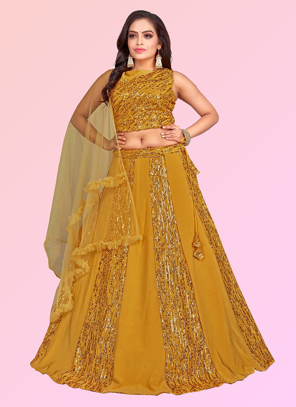 Designer Imported Readymade Lehenga Choli - L0985