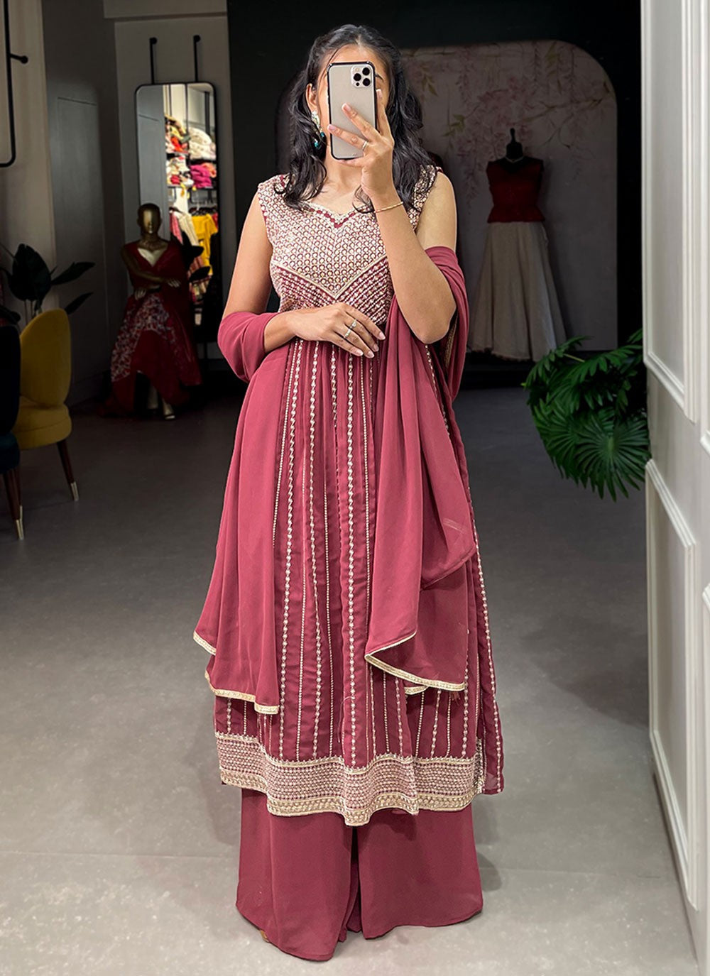 Georgette Salwar Suit - T1835