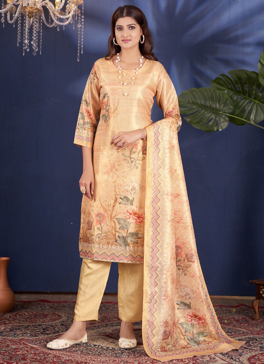 Shimmer Salwar Suit - T4085