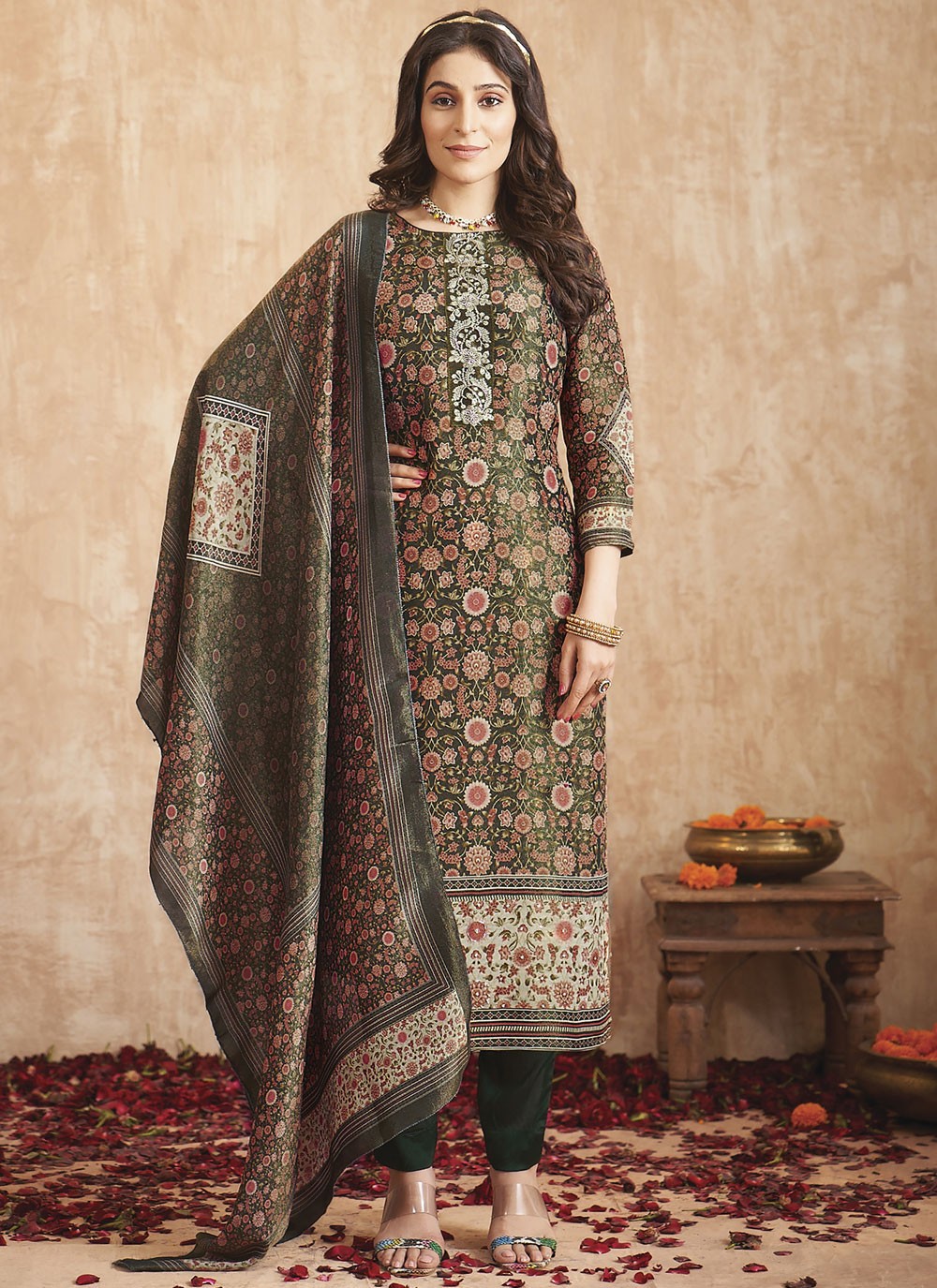 Shimmer, Tissue Salwar Suit - T4226