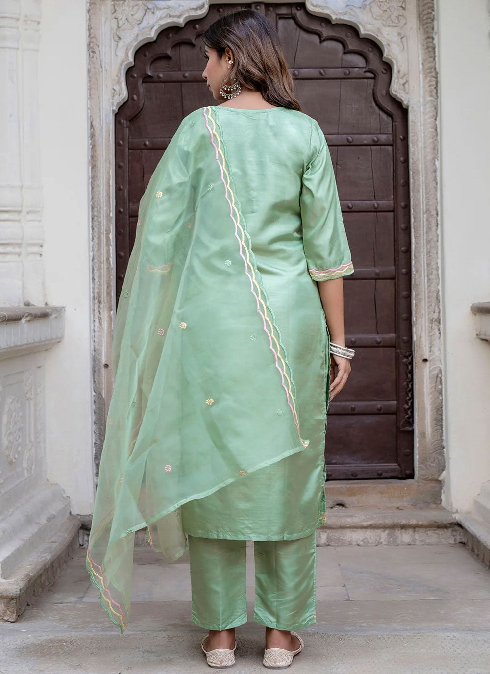 Rayon, Viscose Salwar Suit - T3959