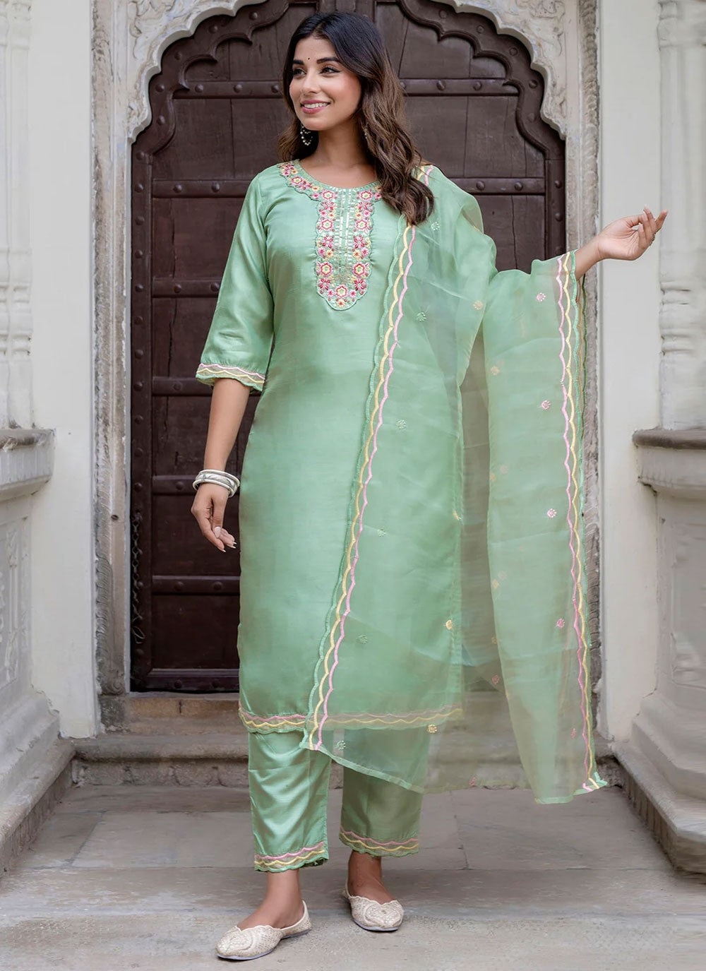 Rayon, Viscose Salwar Suit - T3959