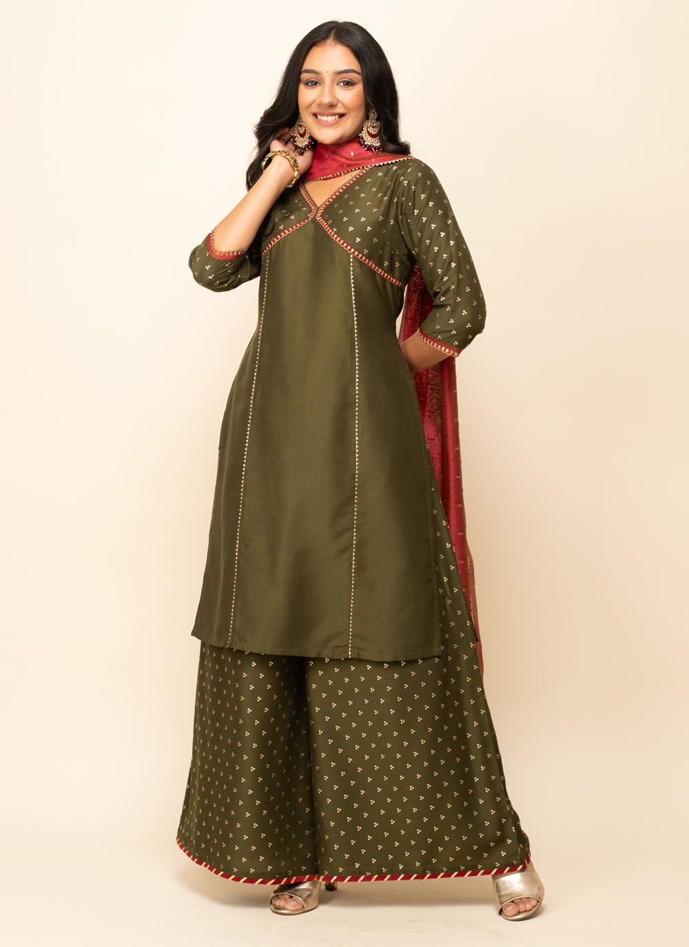 Cotton Salwar Suit - T1695