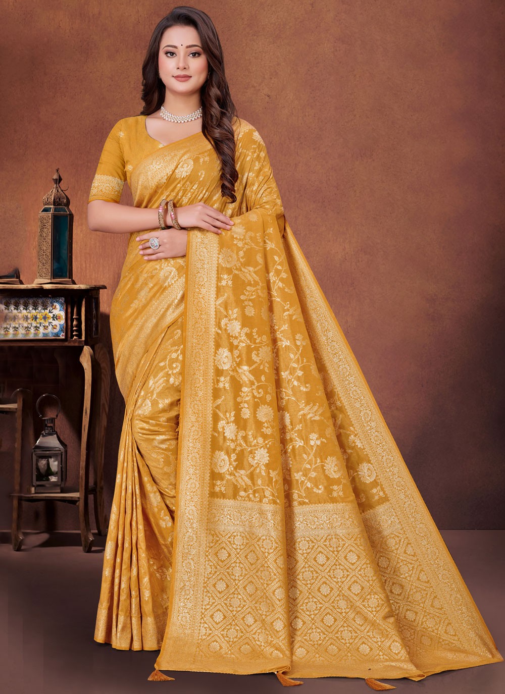 Classic Zari Silk Saree - S9520