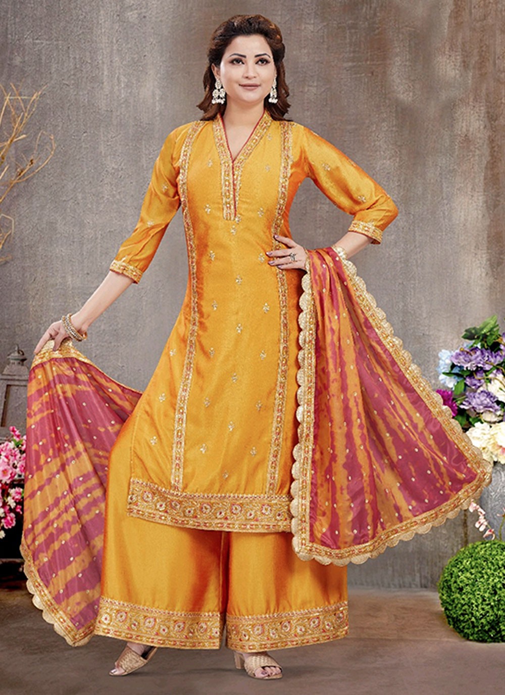 Georgette Salwar Suit - T2925