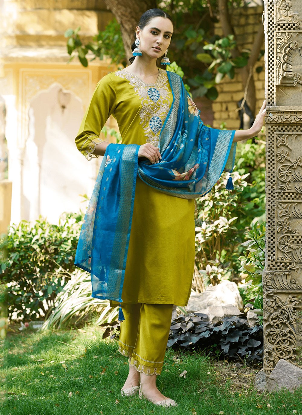 Cotton Silk Salwar Suit - T2896