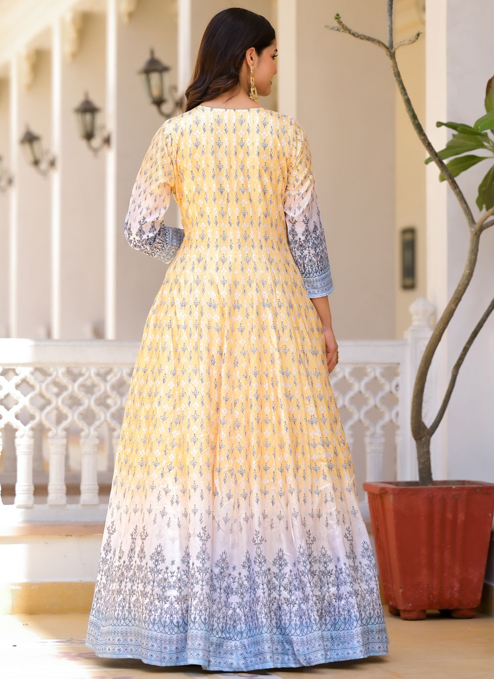 Pure Dola, Silk Gown - G1764