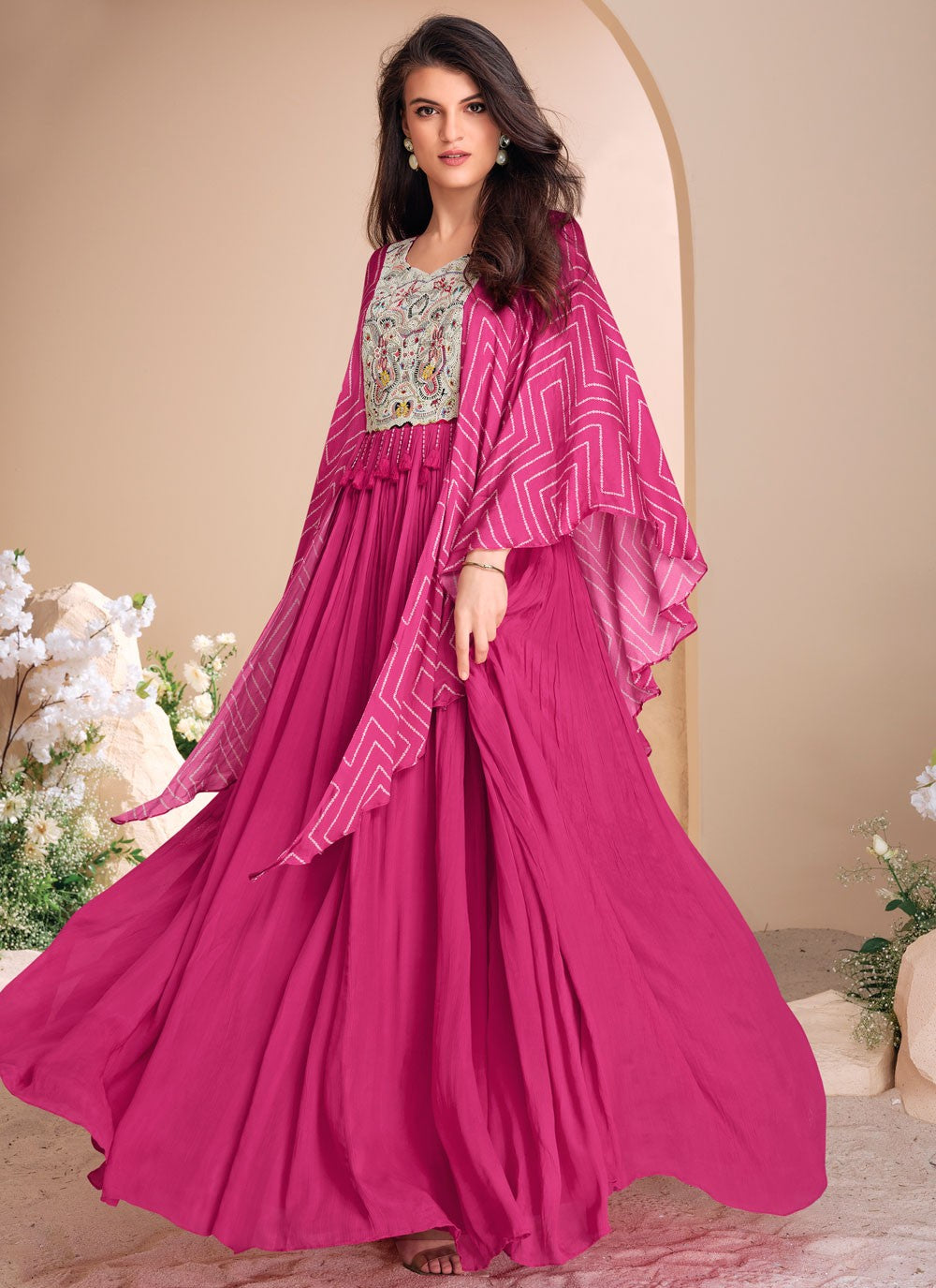 Chinon, Silk Gown - G1717