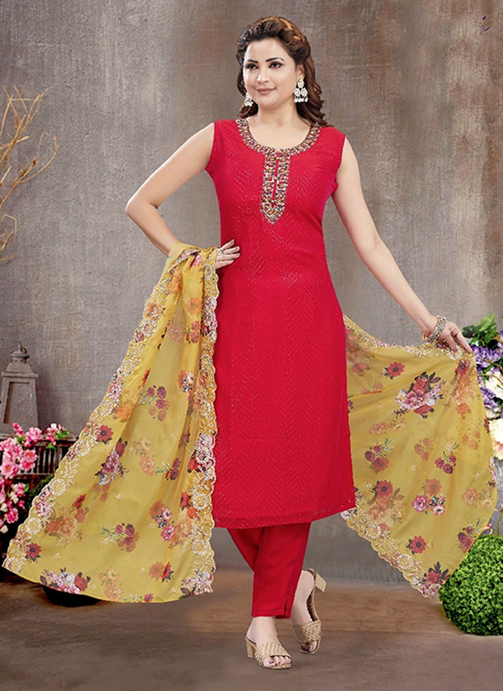 Georgette Salwar Suit - T2925