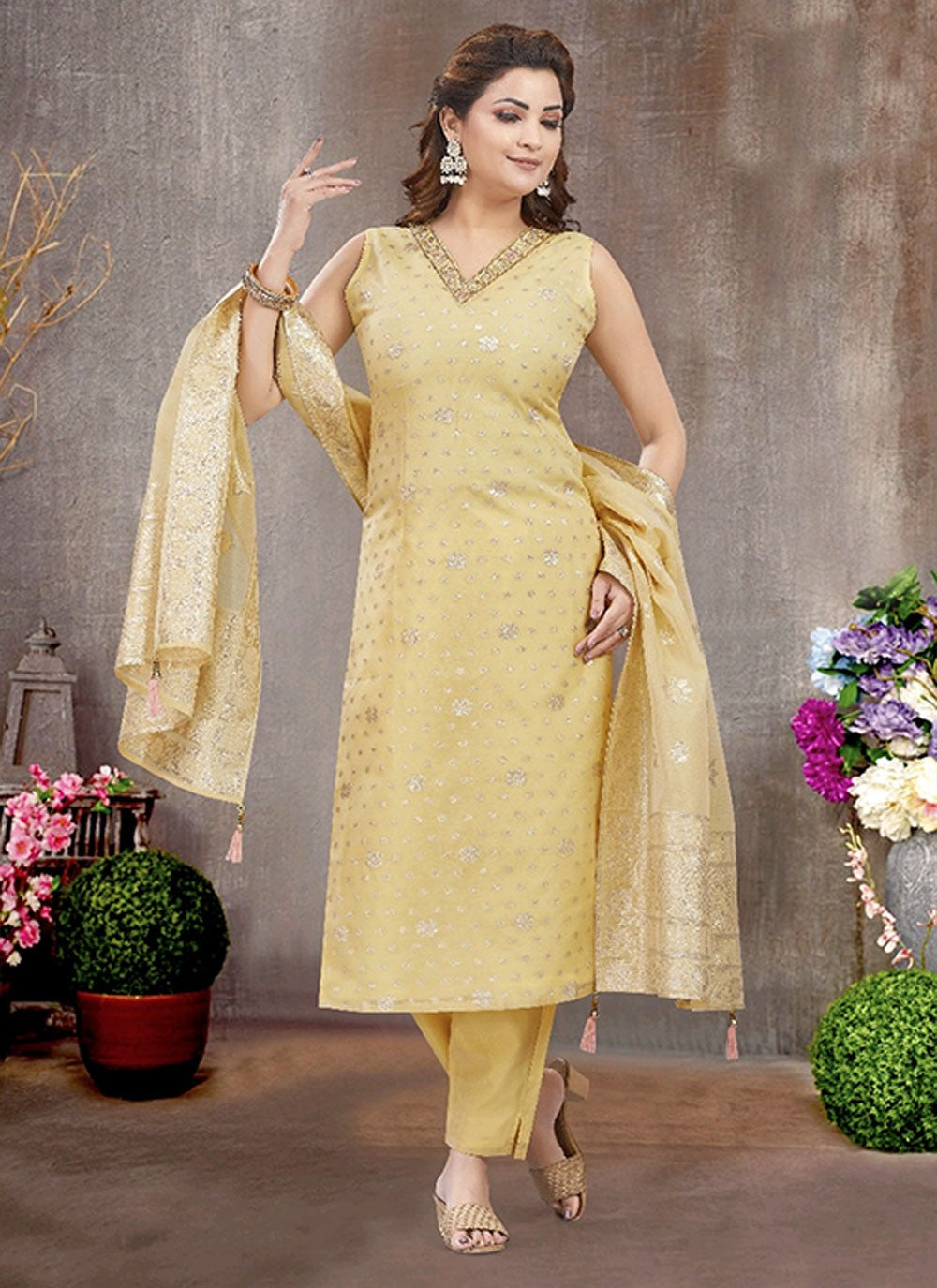 Georgette Salwar Suit - T2925