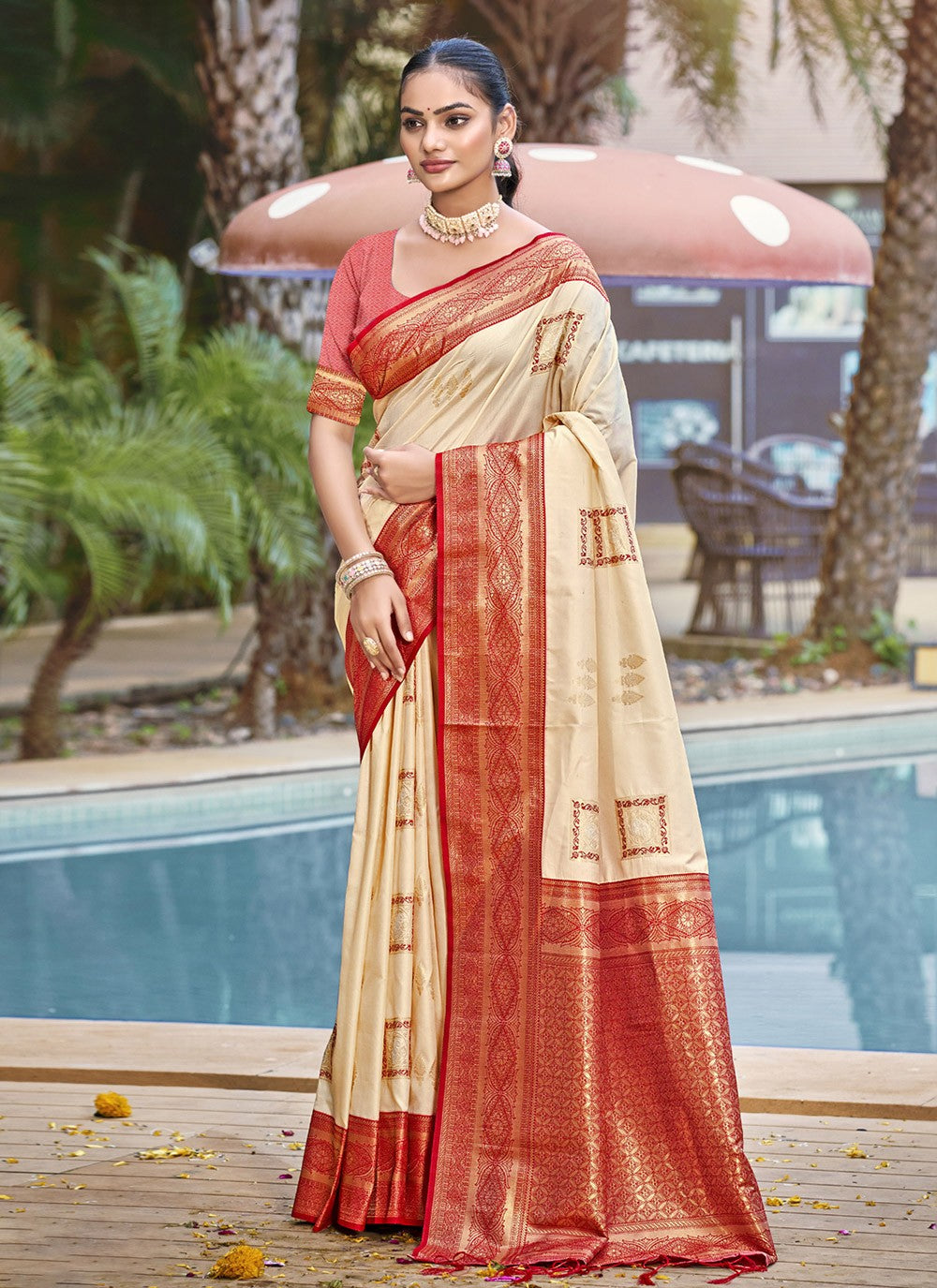 Classic Weaving Zari Silk Saree - S9998